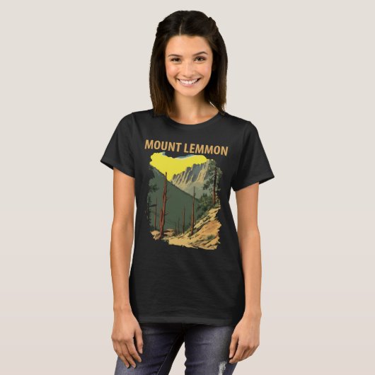 Mount Lemmon T-shirt (Voorkant volledig)