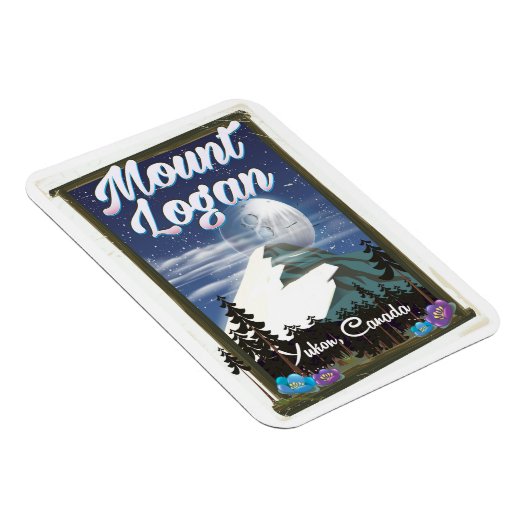 Mount Logan, Yukon, Canada Magneet (Rechterzijde)