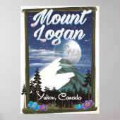 Mount Logan, Yukon, Canada Poster (Voorkant)