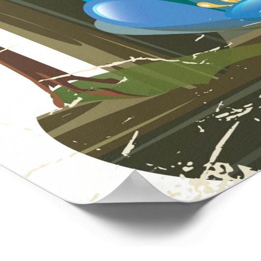 Mount Logan, Yukon, Canada Poster (Hoek)