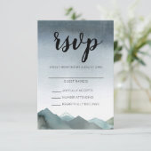 Mount Loving RSVP Kaartje (Staand voorkant)
