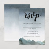 Mount Loving RSVP Kaartje (Voorkant / Achterkant)