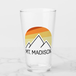 Mount Madison New Hampshire Retro Glas