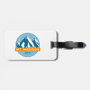 Mount Madison New Hampshire Stars Moon Bagagelabel