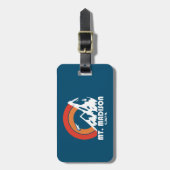 Mount Madison New Hampshire Sun Eagle Bagagelabel (Voorkant verticaal)