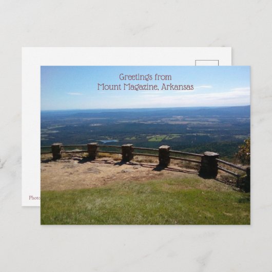 Mount Magazine, Arkansas Briefkaart (Voorkant / Achterkant)