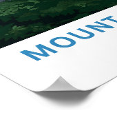 Mount Magazine Arkansas Reisprint Poster (Hoek)