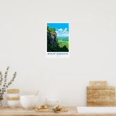 Mount Magazine Arkansas Reisprint Poster (Keuken)