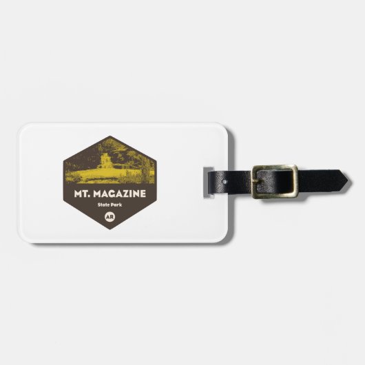 Mount Magazine State Park Arkansas Bagagelabel (Voorkant horizontaal)