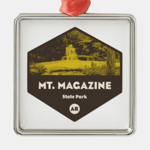 Mount Magazine State Park Arkansas Metalen Ornament