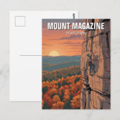 Mount Magazine State Park Arkansas Reizen Briefkaart (Voorkant / Achterkant)