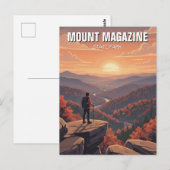 Mount Magazine State Park Arkansas Reizen Briefkaart (Voorkant / Achterkant)