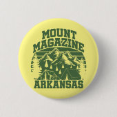 Mount Magazine State Park Ronde Button 5,7 Cm (Voorkant)
