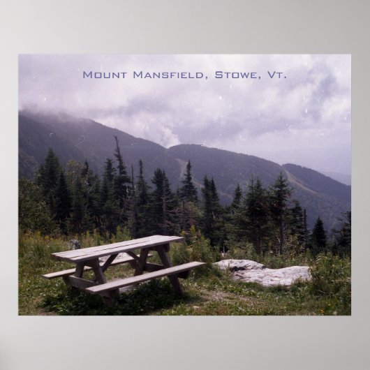 Mount Mansfield, Stowe... Poster (Voorkant)
