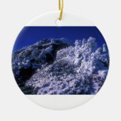 Mount Mansfield Summit Sneeuw Keramisch Ornament (Voorkant)