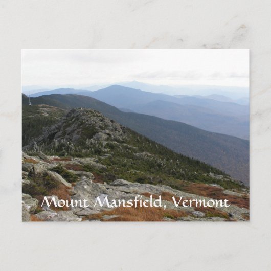 Mount Mansfield, Vermont Briefkaart (Voorkant)