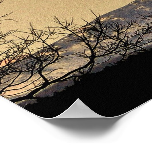 Mount Mansfield, Vermont Poster (Hoek)