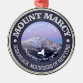 Mount Marcy Metalen Ornament (Voorkant)