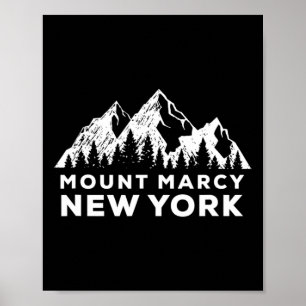 Mount Marcy New York Klimmen En Wandelen Berg Poster