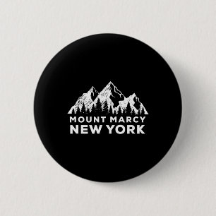 Mount Marcy New York Klimmen En Wandelen Berg Ronde Button 5,7 Cm