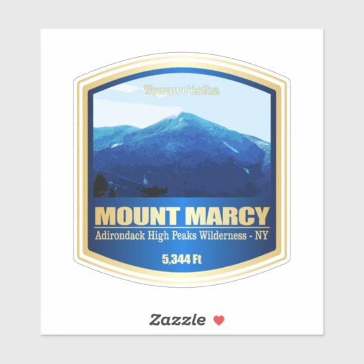 Mount Marcy (PF) Sticker (Vel)
