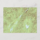 Mount Marcy Topographic Map - Adirondack Park Briefkaart (Voorkant)