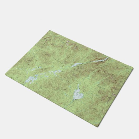 Mount Marcy Topographic Map - Adirondack Park Deurmat (Schuin)
