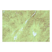 Mount Marcy Topographic Map - Adirondack Park Foto Afdruk (Voorkant)