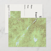 Mount Marcy Topographic Map - Adirondack Park Kaart (Voorkant / Achterkant)