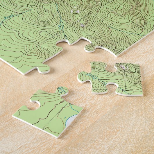 Mount Marcy Topographic Map - Adirondack Park Legpuzzel (Zijkant)