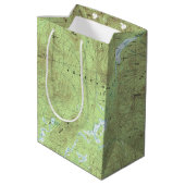 Mount Marcy Topographic Map - Adirondack Park Medium Cadeauzakje (Achterkant Gekanteld)