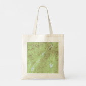Mount Marcy Topographic Map - Adirondack Park Tote Bag (Achterkant)