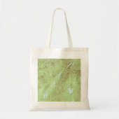 Mount Marcy Topographic Map - Adirondack Park Tote Bag (Voorkant)