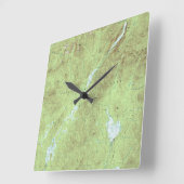 Mount Marcy Topographic Map - Adirondack Park Vierkante Klok (Hoek)
