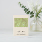 Mount Marcy Topographic Map - Adirondack Park Visitekaartje (Staand voorkant)