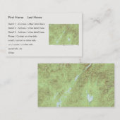 Mount Marcy Topographic Map - Adirondack Park Visitekaartje (Voorkant / Achterkant)