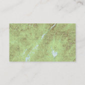 Mount Marcy Topographic Map - Adirondack Park Visitekaartje (Achterkant)