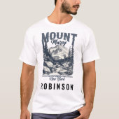 Mount Marcy-Van Hoevenberg Trail-New York Custom T-shirt (Voorkant)