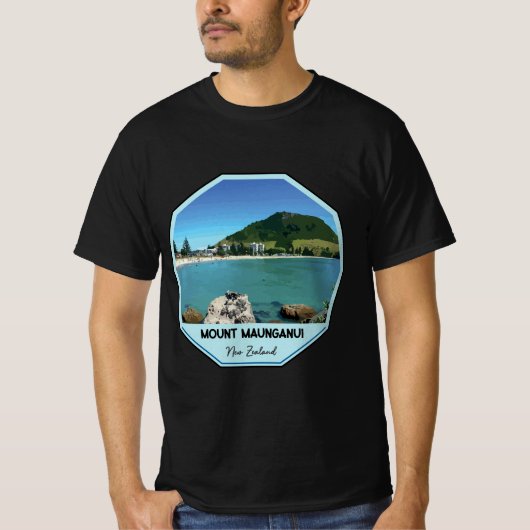 Mount Maunganui Nieuw-Zeeland T-shirt (Voorkant)