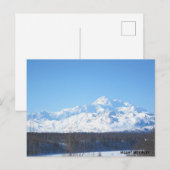 Mount Mc Kinley, Alaska Feestdagenkaart (Voorkant / Achterkant)