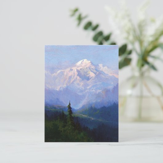 Mount McKinley, Alaska Briefkaart (Staand voorkant)