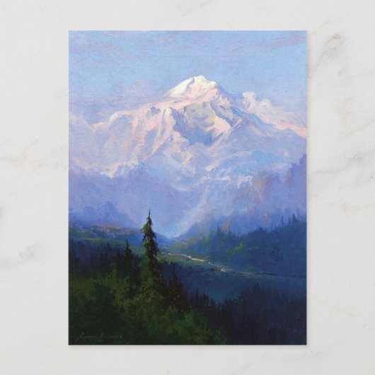 Mount McKinley, Alaska Briefkaart (Voorkant)