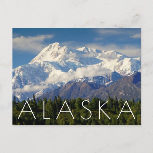 Mount McKinley Briefkaart (Voorkant)