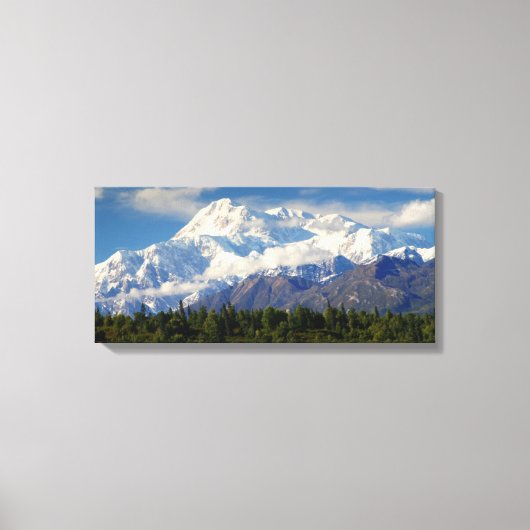Mount McKinley Canvas Afdruk (Voorkant)