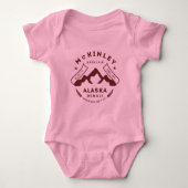 Mount McKinley Denali Alaska Romper (Voorkant)