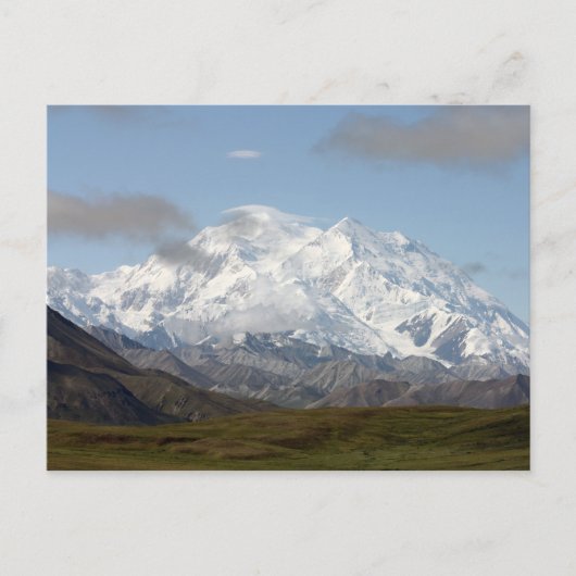 Mount Mckinley in Denali National Park, Alaska Briefkaart (Voorkant)