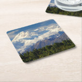 Mount McKinley Kartonnen Onderzetters (Schuin)