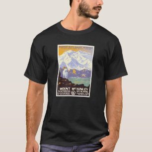 Mount McKinley National Park Poster T-Shirt