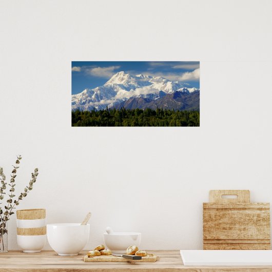 Mount McKinley Poster (Keuken)