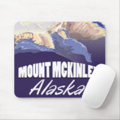 Mount McKinley vintage reisposter Muismat (Met muis)